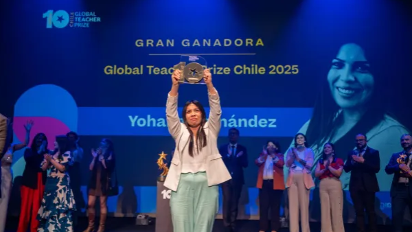 Yohana Hernández Global Teacher Prize Chile 2025