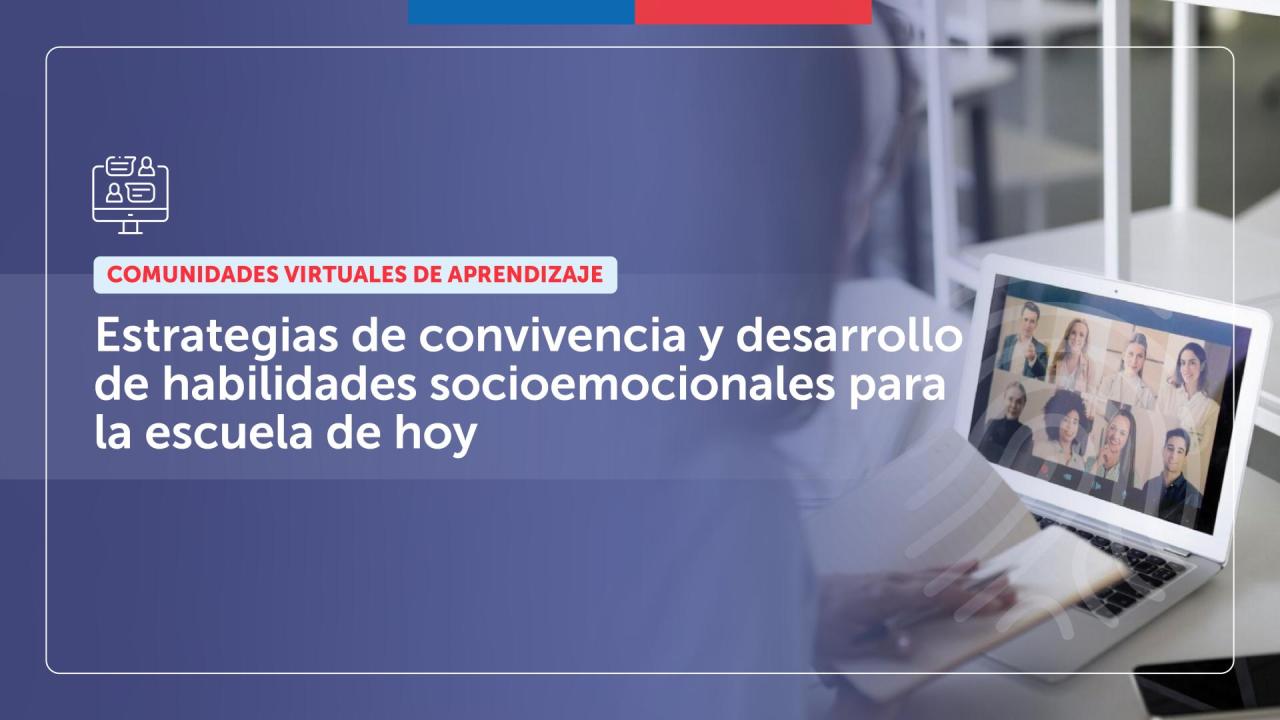 Comunidades Virtuales de Aprendizaje: Estrategias de convivencia y desarrollo de habilidades socioemocionales para la escuela de hoy