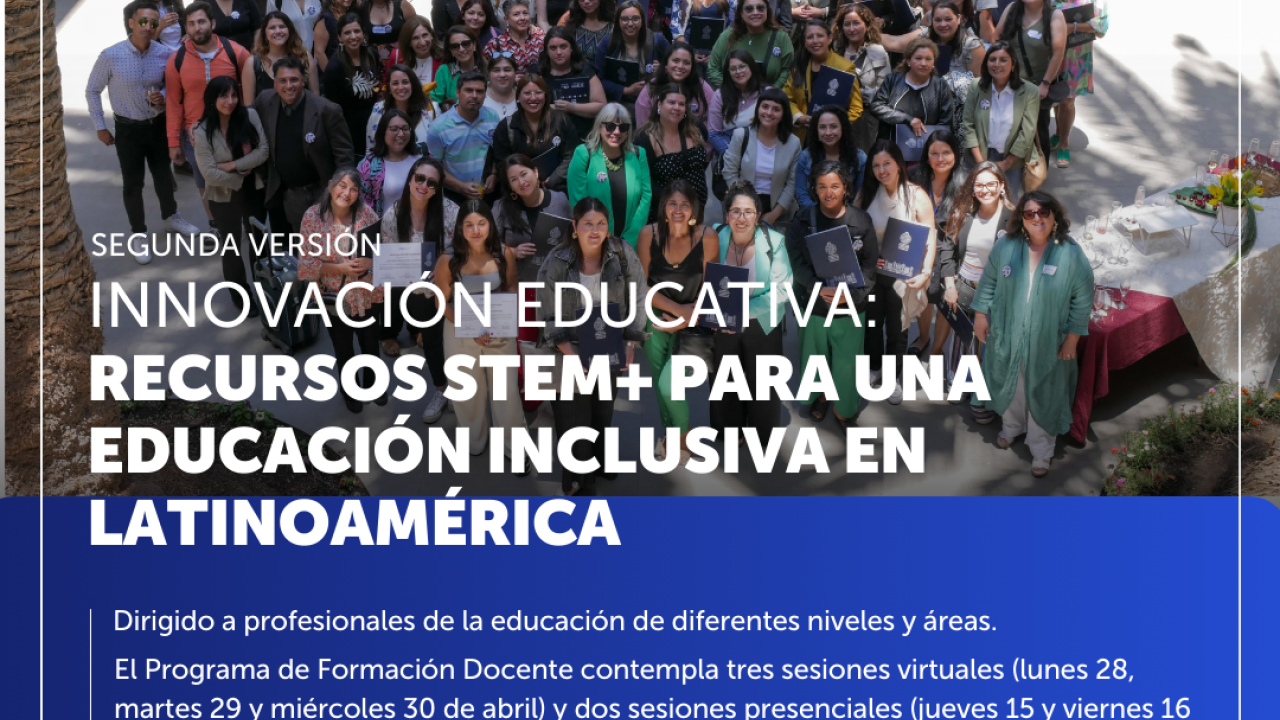 convocatoria STEM+ Región Metropolitana