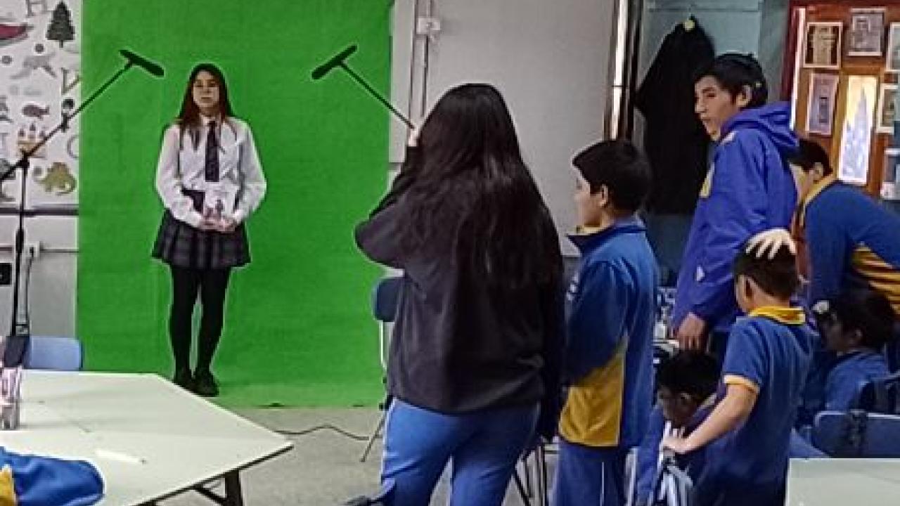 Taller de noticias, tv. Fotografía tomada página web